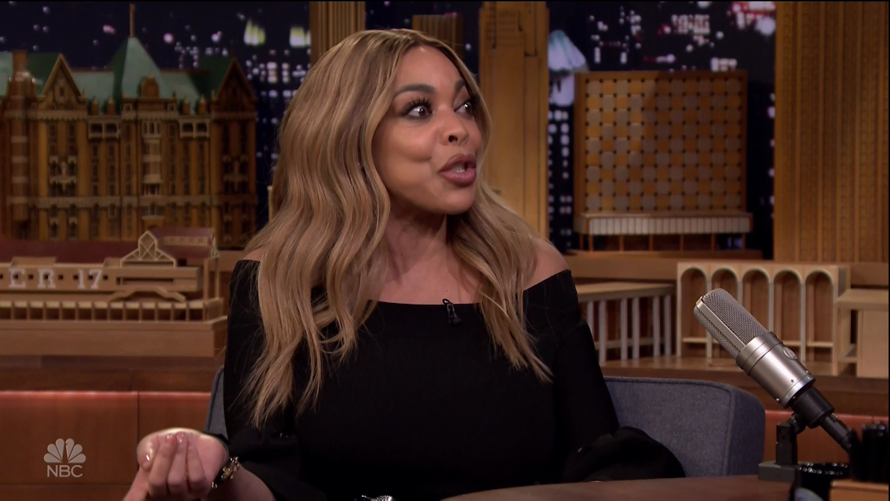 Wendy Williams during an appearance on NBC's 'The Tonight Show Starring Jimmy Fallon.'