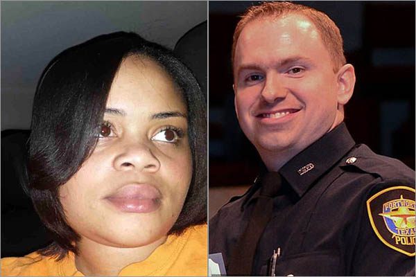 Atatiana Jefferson and Aaron Dean