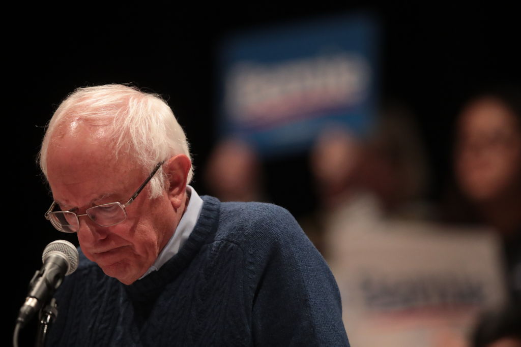 Democratic Presidential Candidate Bernie Sanders Campaigns In Iowa