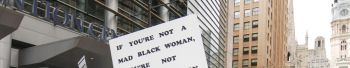 Black Women's March In Philadelphia