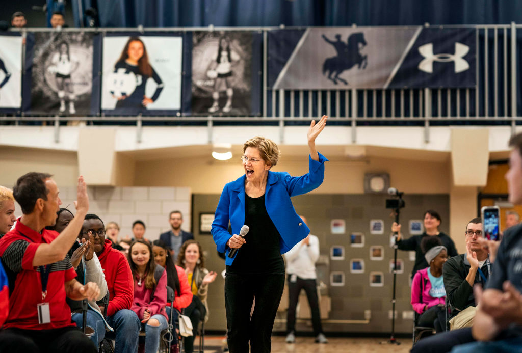 2020 Democratic Presidential candidate Senator Elizabeth Warren...