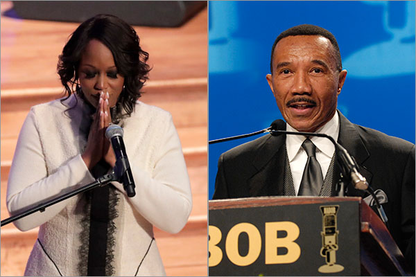 Maya Rockeymoore Cummings and Kweisi Mfume