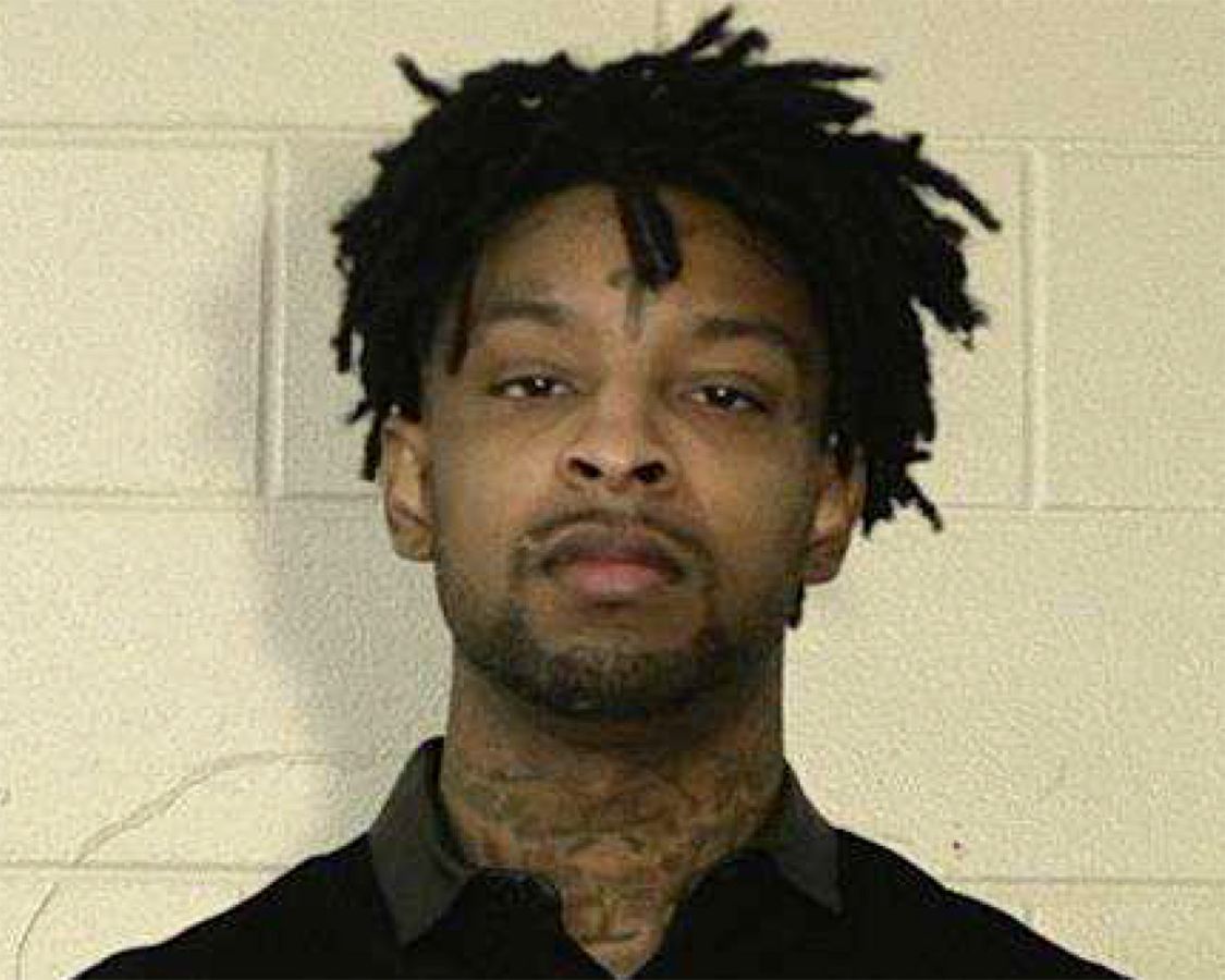 21 Savage Police Booking Photo