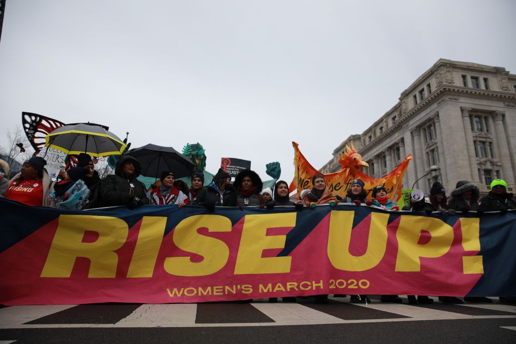 Women's March 2020 in Washington