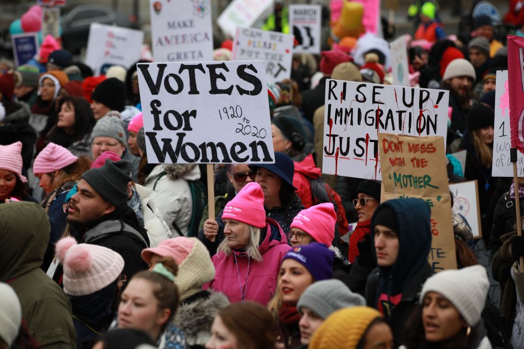 Women's March 2020 in Washington