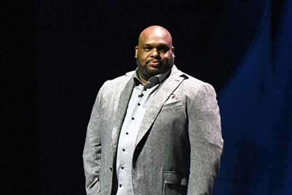 BET Presents Super Bowl Gospel Celebration - Show HOUSTON, TX - FEBRUARY 03: Pastor John Gray speaks onstage during the BET Presents Super Bowl Gospel attends the BET Presents Super Bowl Gospel Celebration at Lakewood Church on February 3, 2017 in Houston,