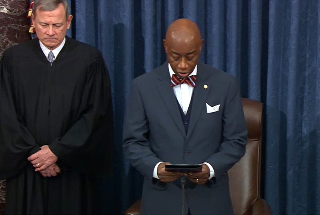 Senate Impeachment Trial Of President Donald Trump Continues