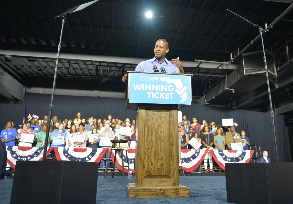 President Barack Obama, Senator Bill Nelson, Andrew Gillum, Florida Democratic Party's Winning Ticket