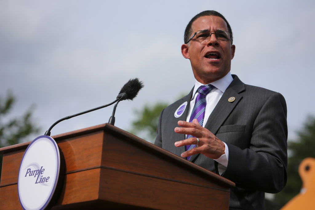 HYATTSVILLE, MD - AUGUST 28: Rep. Anthony Brown, D-MD, speaks