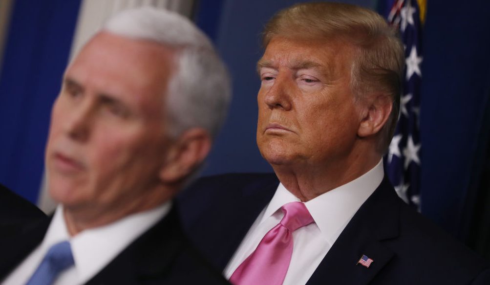 President Trump Holds Press Conference With CDC Officials On Coronavirus