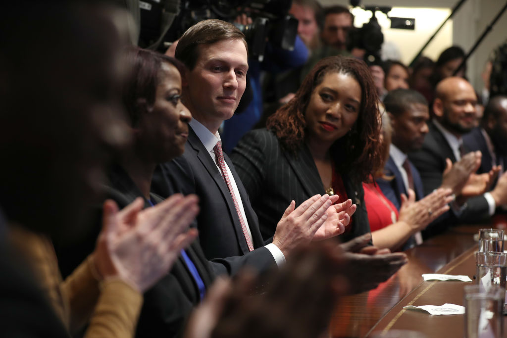 President Trump Meets With African American Leaders In The Cabinet Room