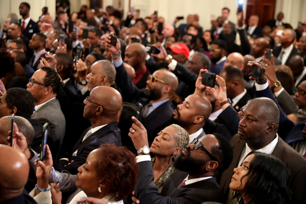 President Trump Speaks At African American History Month Reception