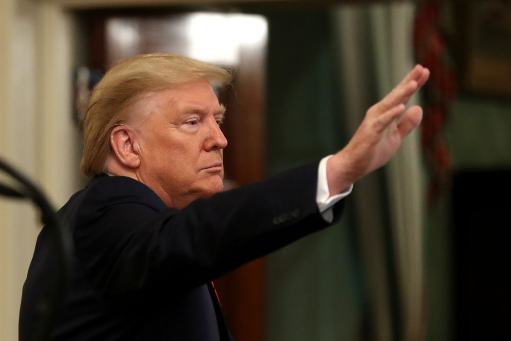 President Trump Speaks At African American History Month Reception