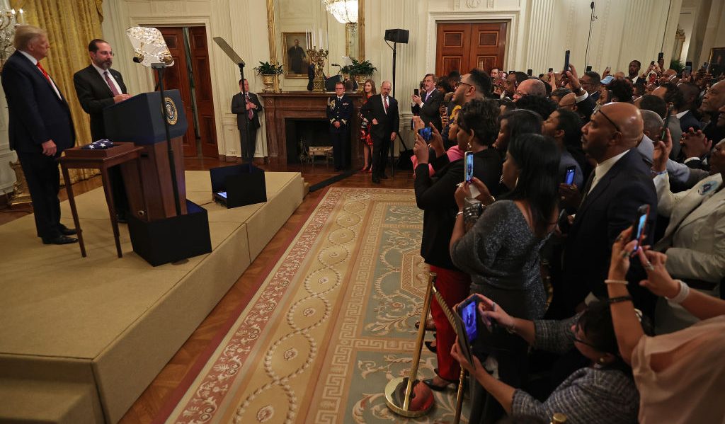 President Trump Speaks At African American History Month Reception