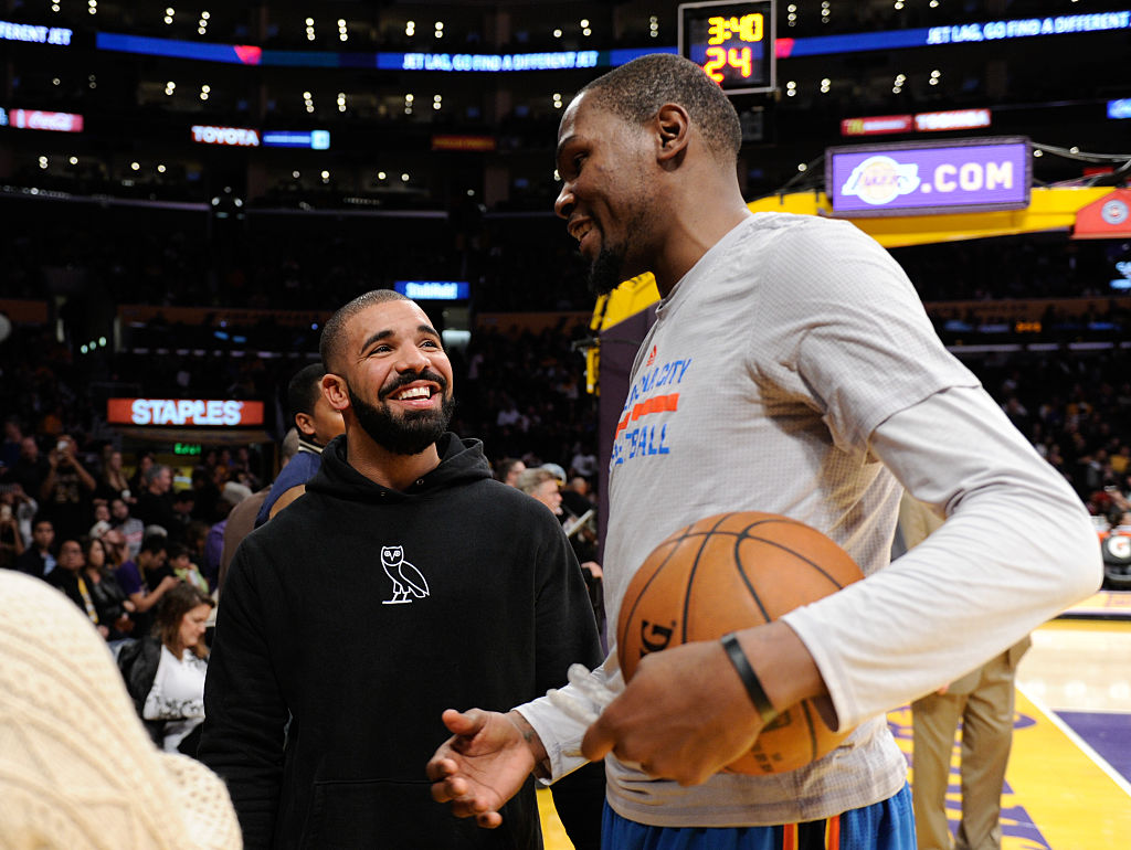 Celebrities At The Los Angeles Lakers Game