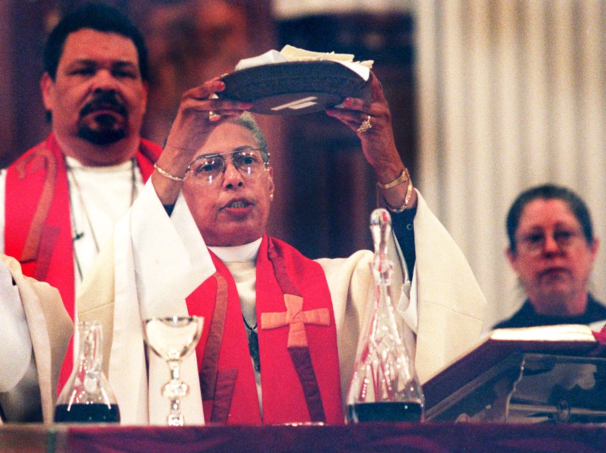 Bishop Barbara Harris...