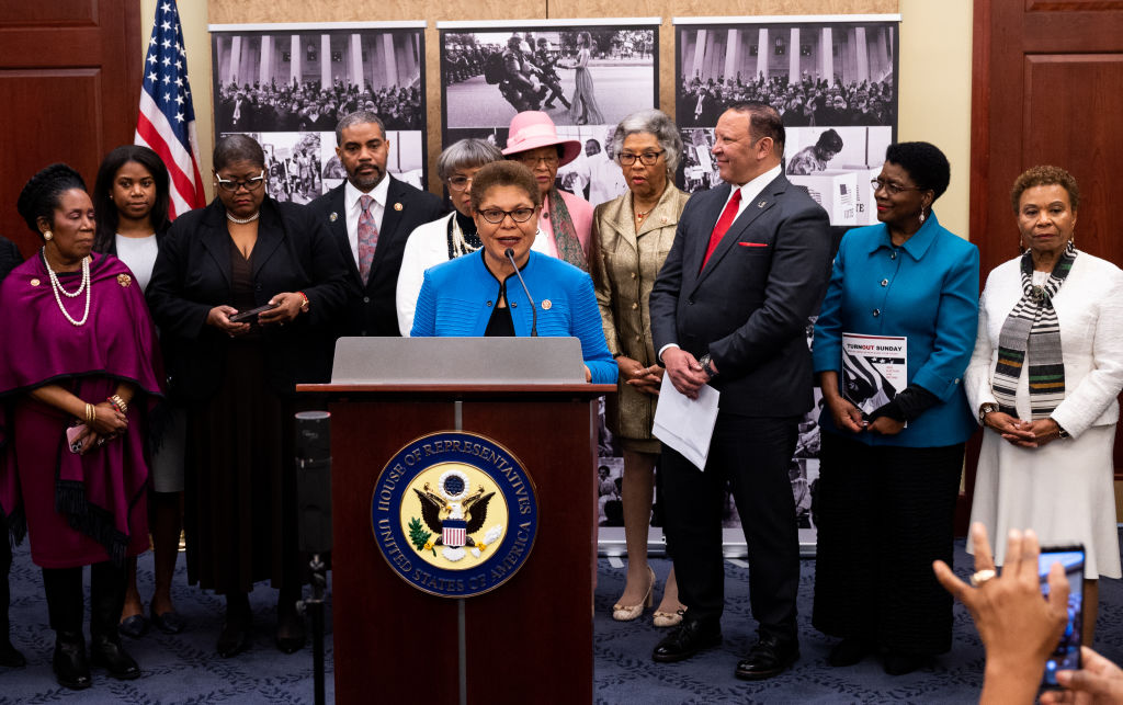 Congressional Black Caucus Prebuttal to the State of the Union Address in Washington, US