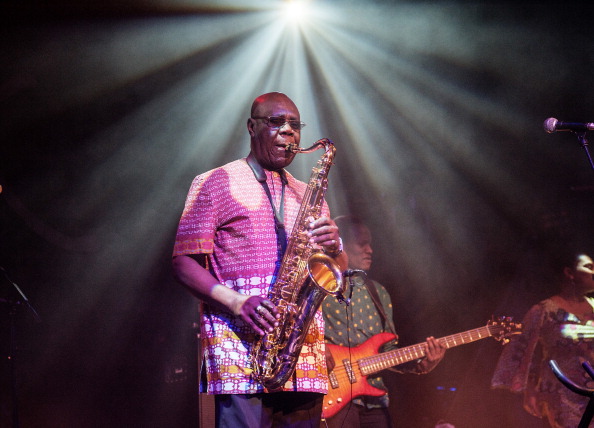 Celtic Connections Festival 2014 - Manu Dibango Performs