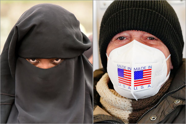 coronavirus face coverings