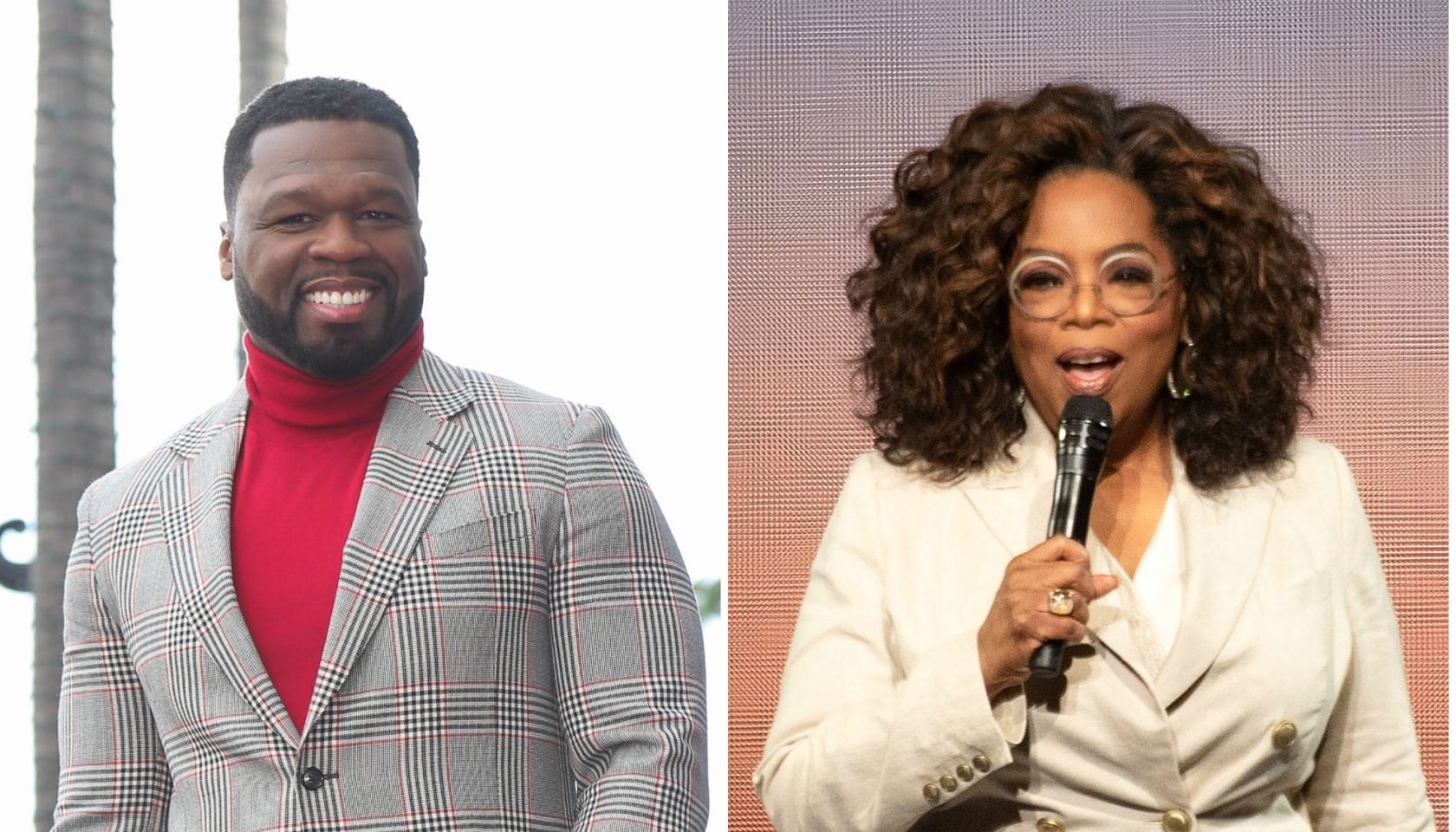 50 Cent and Oprah
