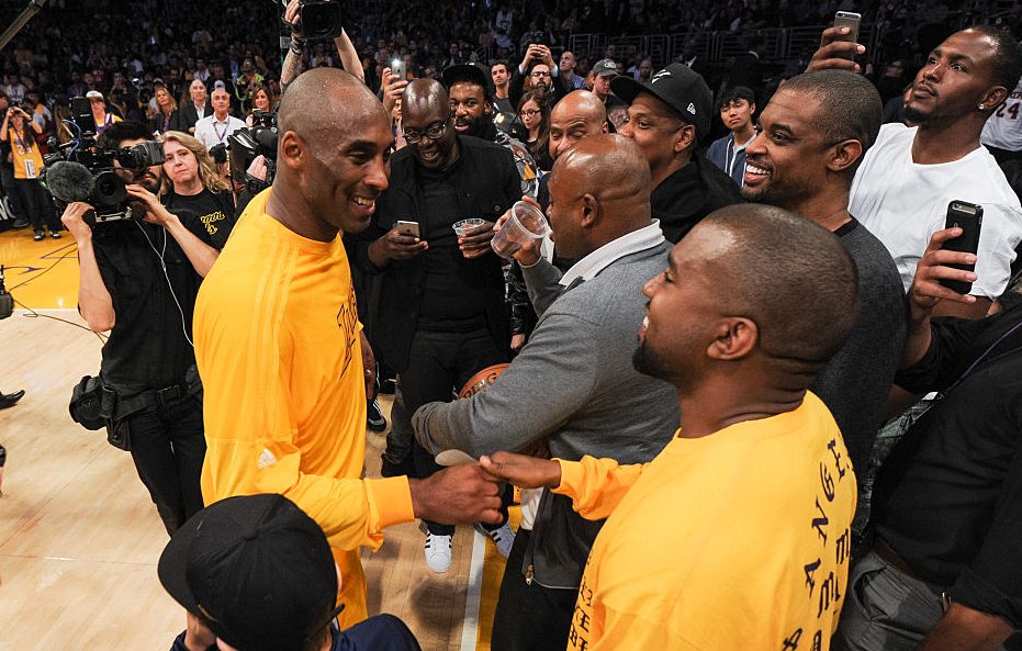 Celebrities At The Los Angeles Lakers Game