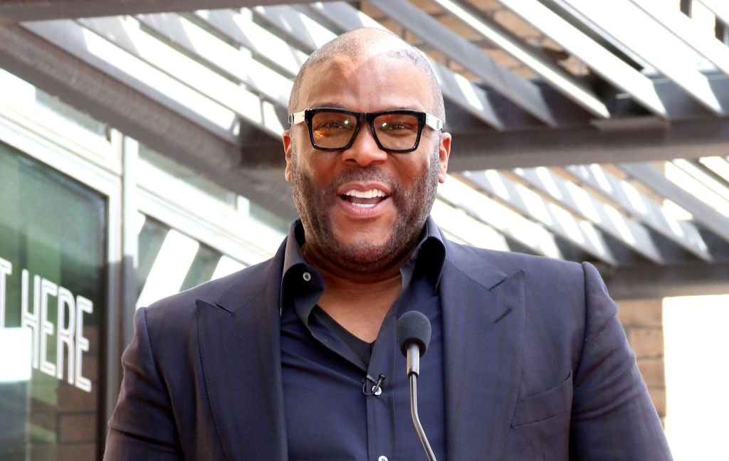 Tyler Perry at the induction ceremony fo...