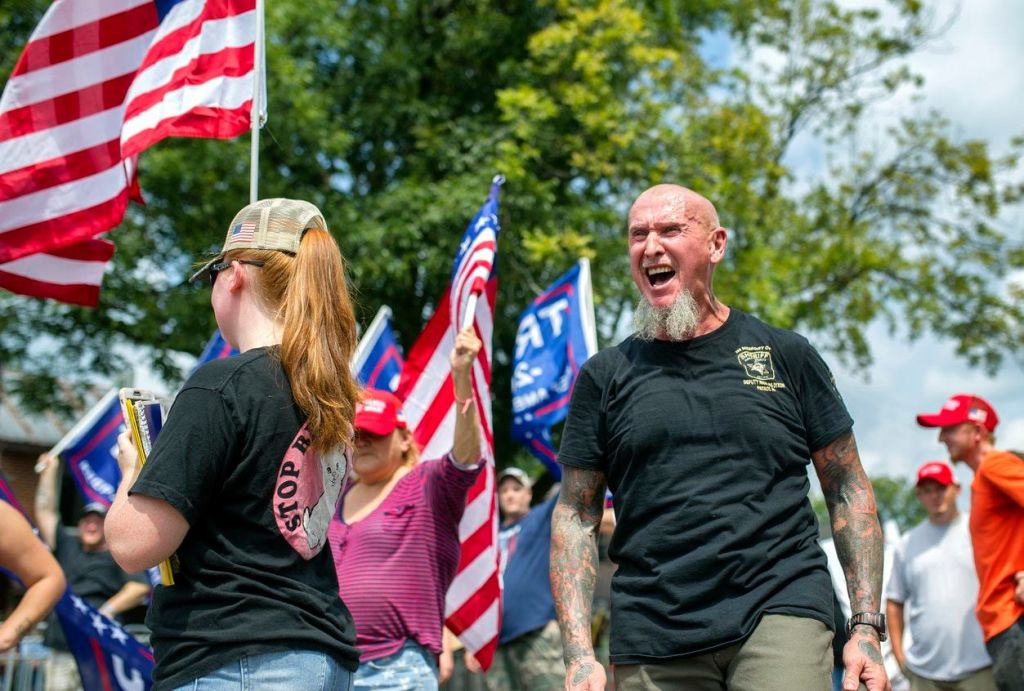 Chester Doles, a self-proclaimed 4th generation klansman and organizer of the Neo-Nazi rally
