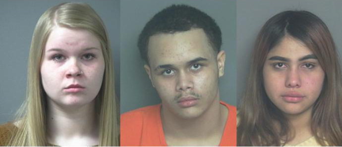 Ruby Jimenez Nevarez, Chase Passon and Alexis Strenke, charged in Jacob Gunderson's beating in Eau Claire, Wisconsin
