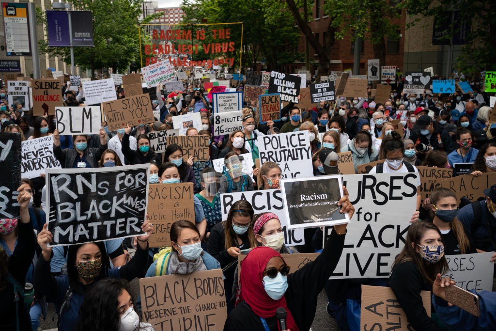 Black Lives Matter Protests Held In Cities Nationwide