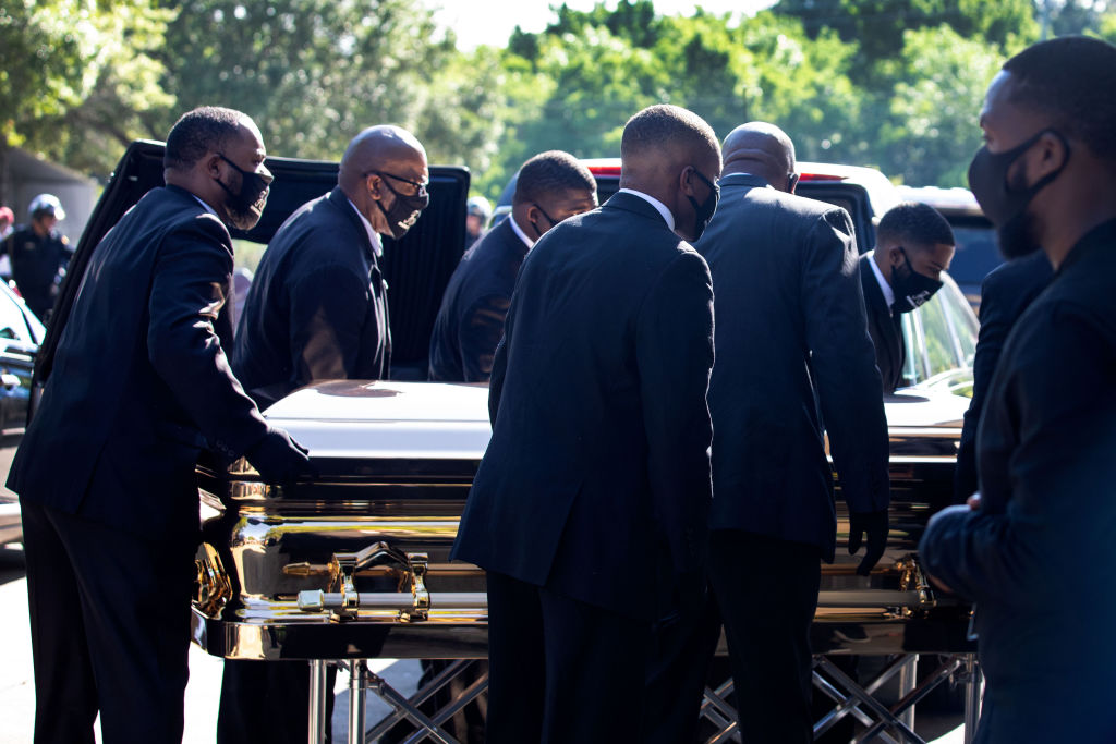 George Floyd's public viewing held in Houston, Texas