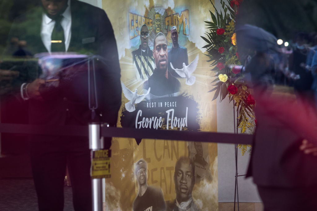 George Floyd's public viewing held in Houston, Texas
