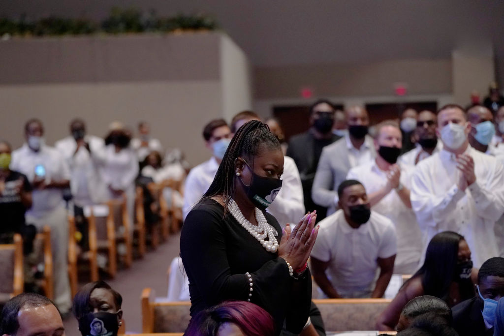 Private Funeral For George Floyd Takes Place In Houston