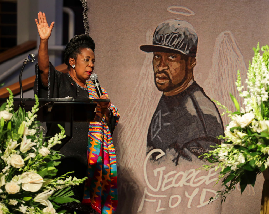 Private Funeral For George Floyd Takes Place In Houston