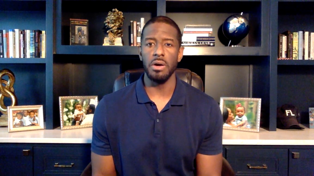 Andrew Gillum personal update Instagram video