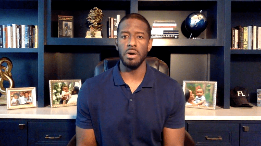 Andrew Gillum personal update Instagram video