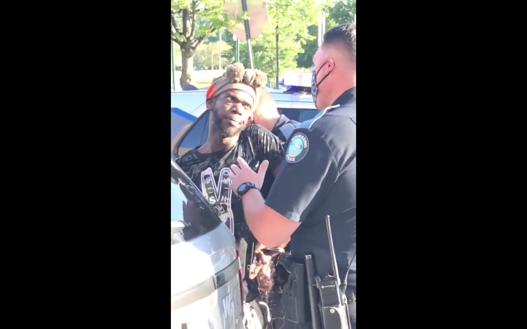 Wyomissing, PA Walmart violent arrest of Black man "paying for a bike"