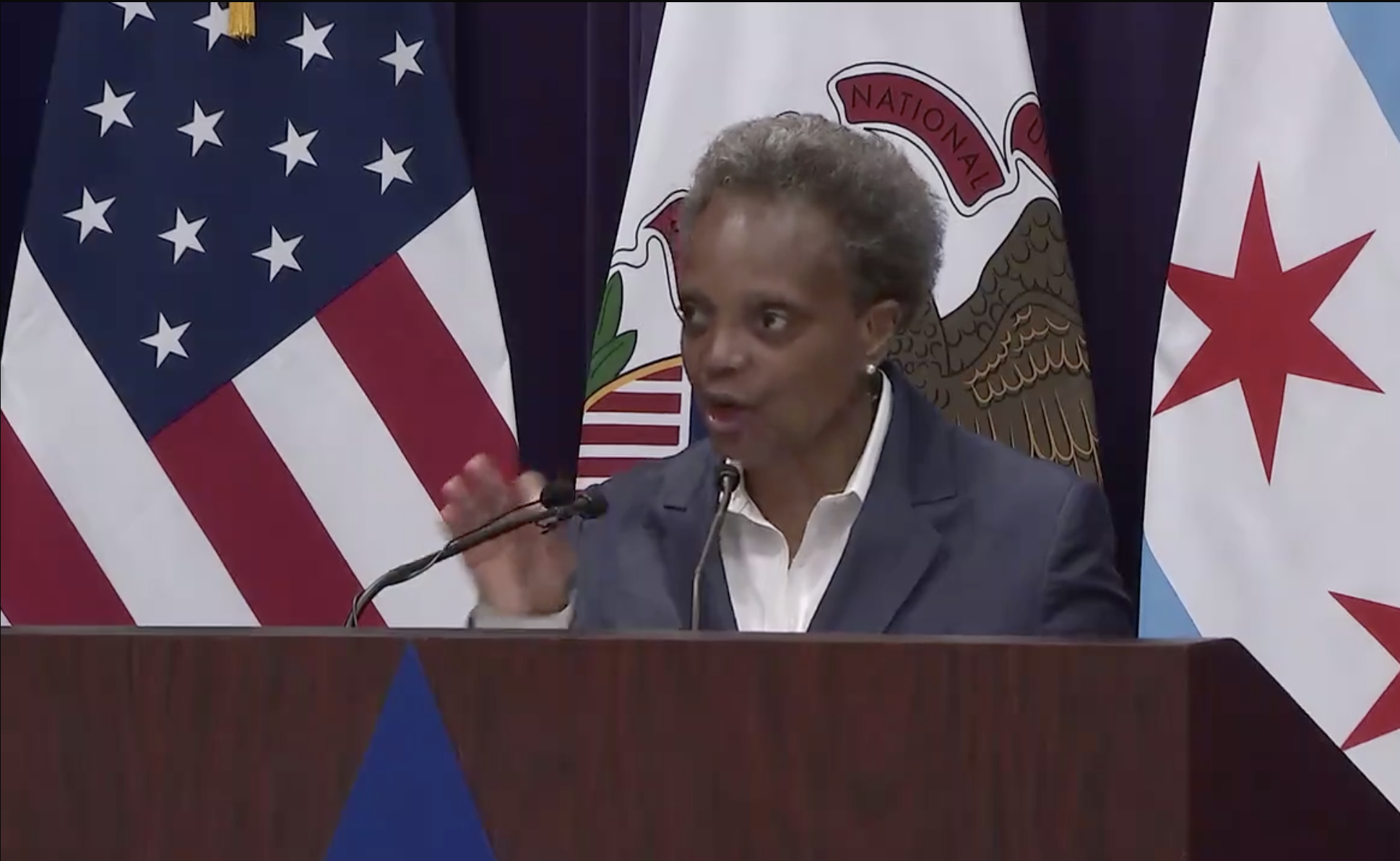 Chicago Mayor Lori Lightfoot