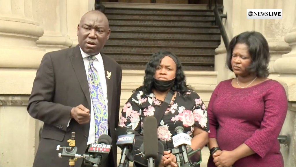 Ben Crump and Breonna Taylor's family