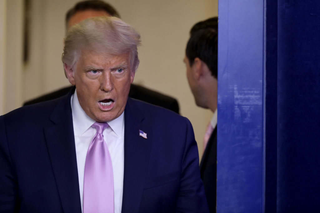 President Trump Holds Briefing At The White House