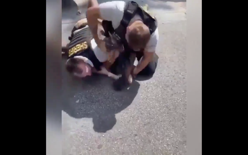 Clayton County police brutality video