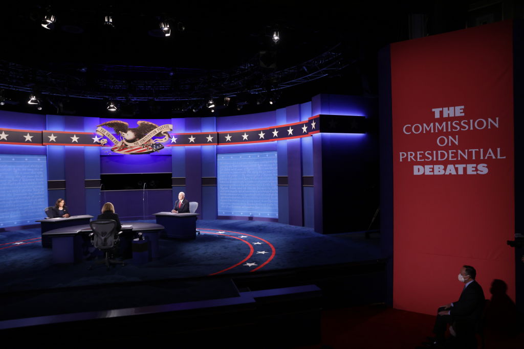 Mike Pence And Kamala Harris Take Part In Vice Presidential Debate