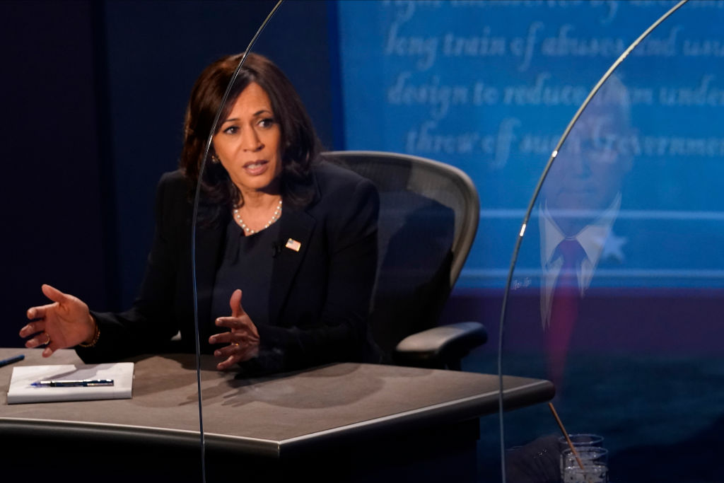 Mike Pence And Kamala Harris Take Part In Vice Presidential Debate