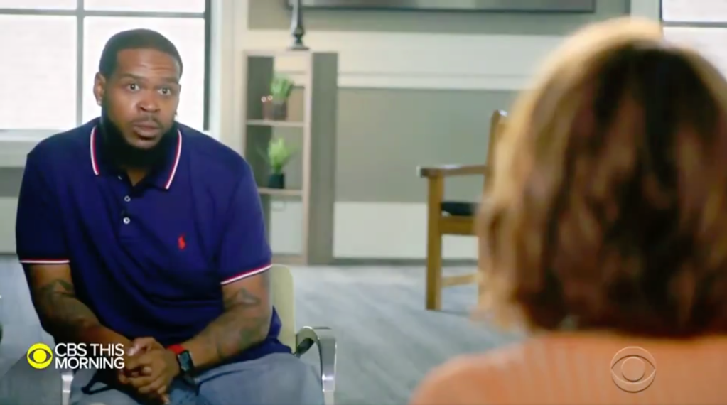 Kenneth Walker interview on CBS News