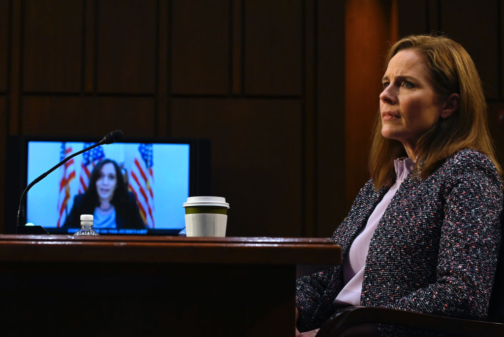 Senate Holds Confirmation Hearing For Amy Coney Barrett To Be Supreme Court Justice