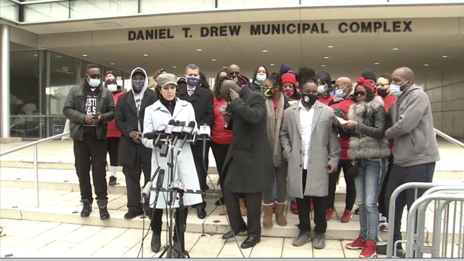 Waukegan shooting press conference screenshot