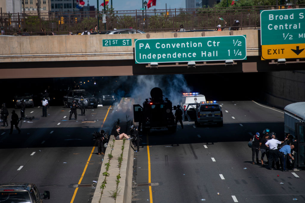 Protests Continue In Philadelphia In Response To Death Of George Floyd In Minneapolis