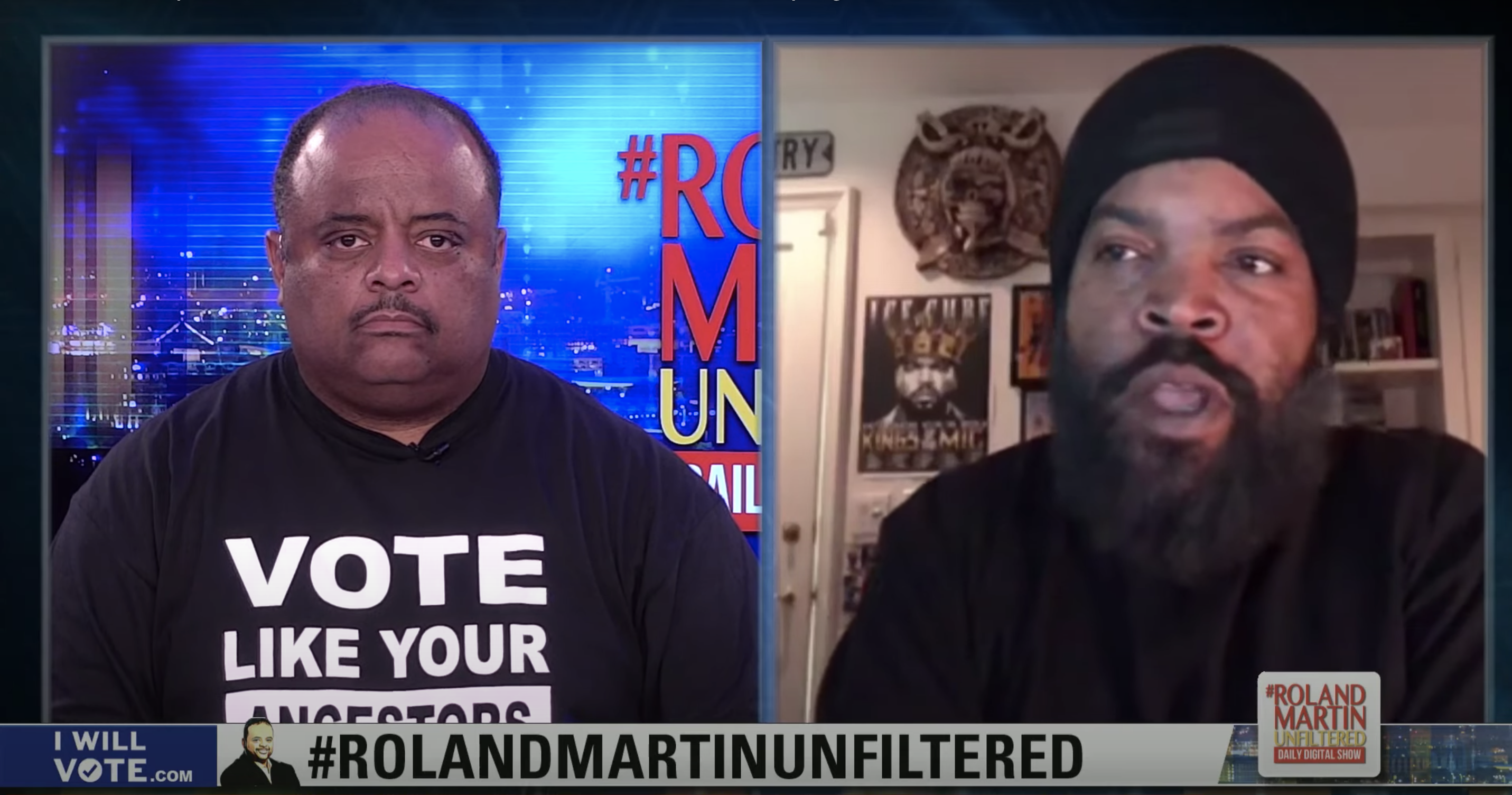Ice Cube on "Roland Martin Unfiltered"