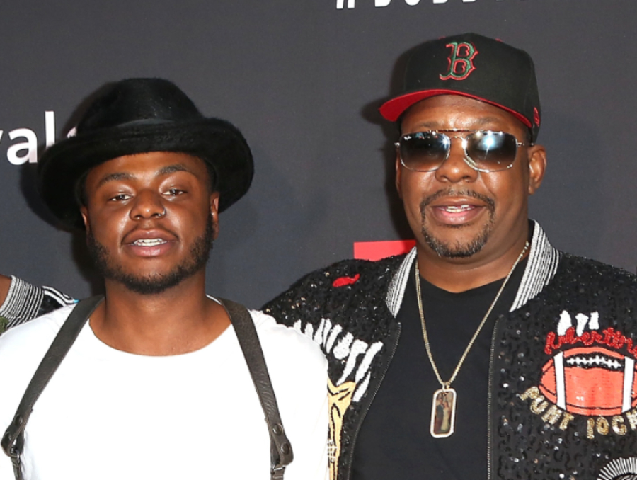 Bobby Brown Jr. and his father