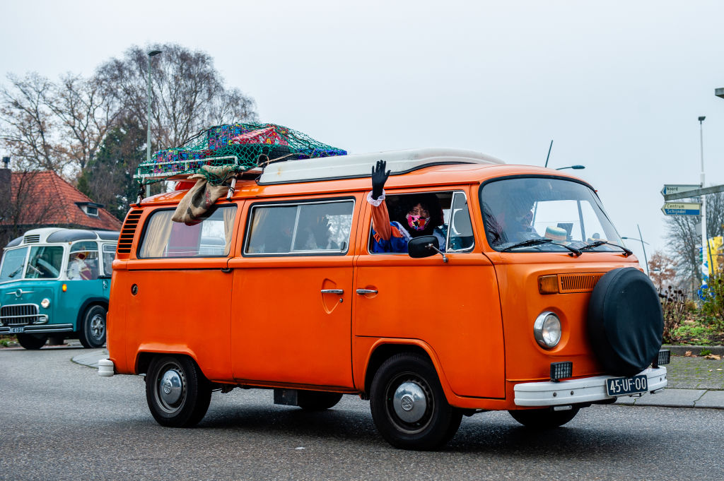 A Different St. Nicholas Arrival On A Bus Tour To Boxtel