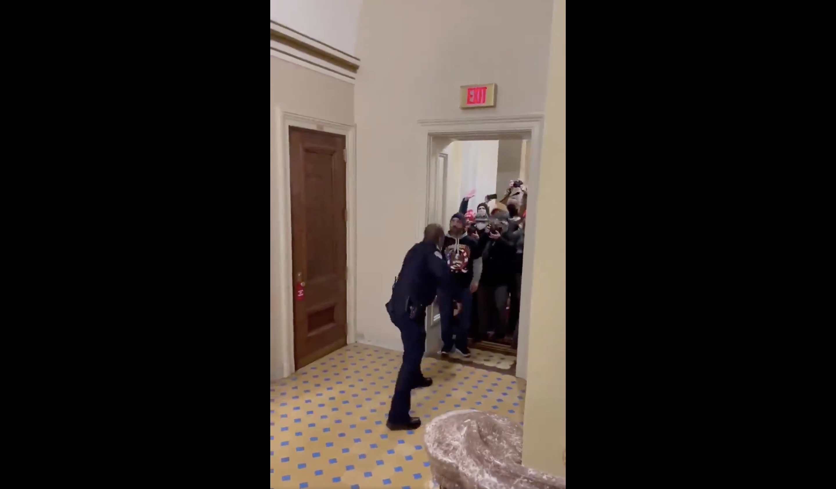 US Capitol Police Officer Eugene Goodman